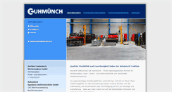 Desktop Screenshot of kuhmuench.de